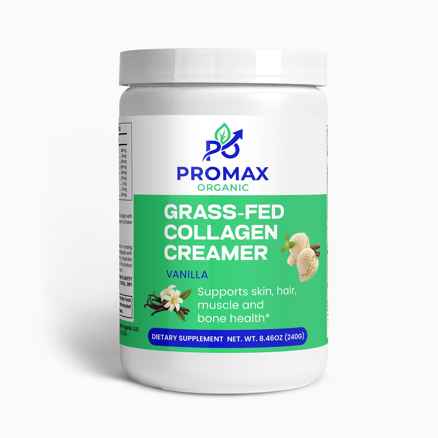 Grass-Fed Collagen Creamer (Vanilla)